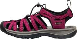 Buty Keen Fitness Pro Niebieskie. Czarne obuwie trekkingowe damskie Keen, z gumy, bez zapięcia. Za 433.20 zł.