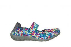 Półbuty Rock Cape Town Blue Purple Smoke 22 032875, Wielokolorowy, Materiał - 38. Fioletowe obuwie sportowe damskie Rock Spring, na lato, bez wzorów, z materiału, rockowe, bez obcasa, bez zapięcia. W wyprzedaży za 164.99 zł.