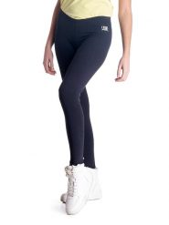Legginsy miękki na trening na siłownia. Czarne legginsy damskie LEONE 1947 APPAREL, bez wzorów. Za 63.11 zł.