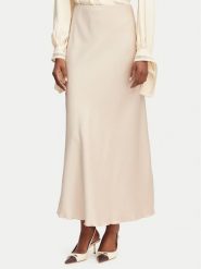 Rinascimento Spódnica maxi CFC0128467003 Beżowy Regular Fit. Brązowe spódnice damskie Rinascimento, s, bez wzorów, z syntetyku, maxi. Za 484.99 zł.