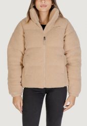 Kurtka Kobieta COLUMBIA Puffect™ Sherpa. Brązowe kurtki sportowe damskie Columbia, na zimę, s, bez wzorów, z materiału, bez ramiączek, bez kaptura, trekkingowe. Za 748.55 zł.