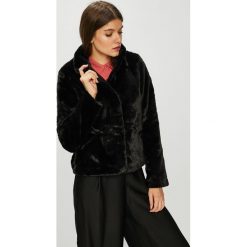 Only - Kurtka. Czarne kurtki damskie ONLY, l, bez wzorów, z materiału, bez kaptura. W wyprzedaży za 129.90 zł.