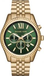 Zegarek Michael Kors Męski Zegarek MICHAEL KORS model MK8446 (45MM) NoSize. Zegarki męskie Michael Kors, bez wzorów. Za 609.00 zł.