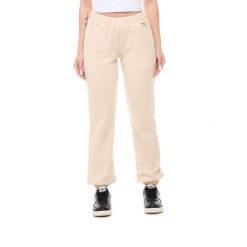 Spodnie dresowe z ściągacze na co dzień na siłownię. Brązowe spodnie dresowe damskie LEONE 1947 APPAREL, bez wzorów, z dresówki, sportowe, na fitness i siłownię. Za 151.56 zł.