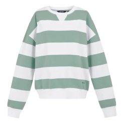 Damski sweter z okrągłym dekoltem Regatta Avika II. Zielone swetry nierozpinane damskie Regatta, bez wzorów, bez kołnierzyka, bez ramiączek. Za 176.00 zł.