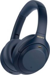 Słuchawki Sony WH-1000XM4 Niebieskie. Niebieskie słuchawki bezprzewodowe SONY. Za 976.99 zł.