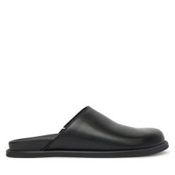 Klapki Aldo. Czarne klapki męskie Aldo, bez wzorów, bez zapięcia. Za 239.99 zł.