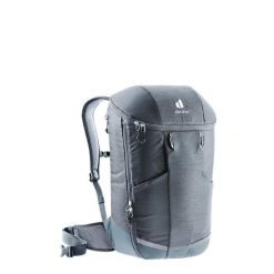 Plecak rowerowy Deuter Rotsoord 25+5 - graphite/shale. Szare plecaki damskie Deuter, bez wzorów, sportowe. Za 522.99 zł.