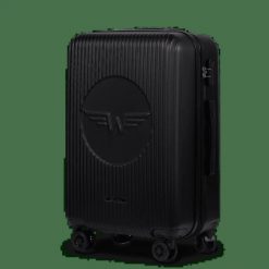 Walizka średnia Wings Swallow 3.0 BLACK 24". Czarne walizki damskie Wings, bez wzorów, z kauczuku, średnie. Za 229.90 zł.