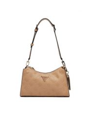 Guess Torebka HWPG93 49180 Beżowy. Brązowe listonoszki damskie Guess, z aplikacjami, ze skóry, bez dodatków. Za 289.99 zł.