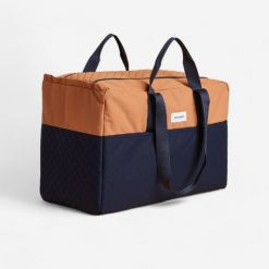 Torba do transportu sprzętu jeździeckiego DUFFLE 65 l. Brązowe torby na ramię męskie FOUGANZA, z materiału, przez ramię, duże. Za 249.99 zł.