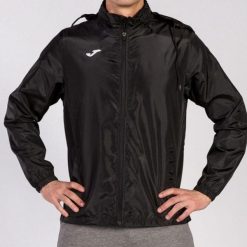 Kurtka do biegania męska Joma Iris przeciwdeszczowa. Czarne kurtki męskie Joma, m, bez wzorów, sportowe, bez kaptura. Za 123.99 zł.