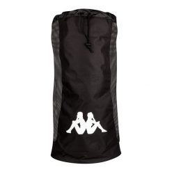 Torba na piłki Kappa Kanto. Czarne torby sportowe męskie Kappa, bez wzorów, z materiału. Za 259.00 zł.