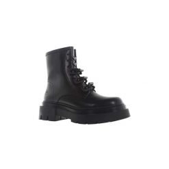 Trapery damskie LUMBERJACK FORTUNE. Czarne trapery damskie Lumberjack, bez zapięcia. Za 249.99 zł.