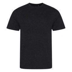 Koszulka Dla Dorosłych Unisex Heather Triblend. Czarne bluzki damskie AWDIS, s, bez wzorów, sportowe, bez kołnierzyka, bez ramiączek. Za 69.99 zł.