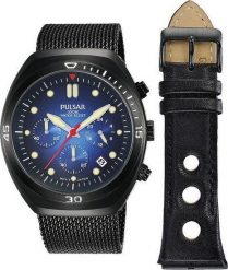 Zegarek Pulsar Zegarek Męski Pulsar PT3951X2 (42 mm). Zegarki męskie Pulsar, bez wzorów. Za 621.61 zł.