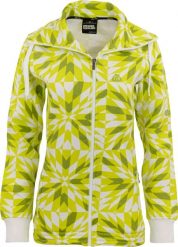 Damska bluza z kapturem Nordblanc, żółto-zielona. Zielone bluzy damskie 55PROTEC, bez wzorów, z bawełny, klasyczne, bez ramiączek, z kapturem. Za 214.99 zł.