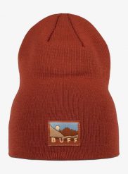 Czapka zimowa Buff Lilon Long - cinnamon. Czerwone czapki damskie Buff, na zimę, z aplikacjami, z dzianiny, eleganckie. Za 83.99 zł.