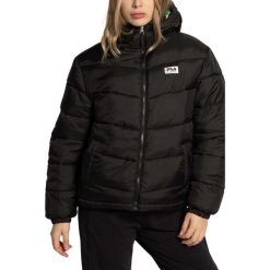 Kurtka zimowa damska Fila Titisee Reversible dwustronna. Czarne kurtki sportowe damskie Fila, na zimę, xs, bez wzorów, z poliesteru, bez ramiączek, bez kaptura, trekkingowe. Za 260.00 zł.