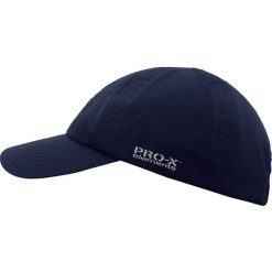 Czapka Pro-X Elements Rain PXE. Niebieskie czapki damskie PRO-X ELEMENTS, bez wzorów, z materiału, sportowe. Za 125.50 zł.