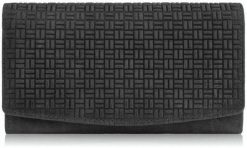 Paolo Peruzzi Portfel damski skórzany w stylu vintage duży czarny T-109-HBL. Czarne portfele damskie Paolo Peruzzi. Za 102.66 zł.