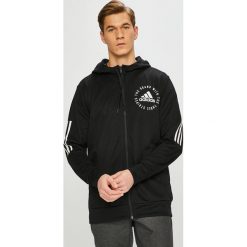 Adidas Performance - Bluza. Czarne bluzy męskie adidas Performance, l, bez wzorów, z dzianiny, z kapturem. W wyprzedaży za 199.90 zł.