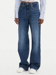 Tommy Jeans Jeansy MIA MR DW0DW23078 Granatowy Relaxed Fit. Niebieskie jeansy damskie Tommy Jeans, bez wzorów, z jeansu. Za 409.99 zł.