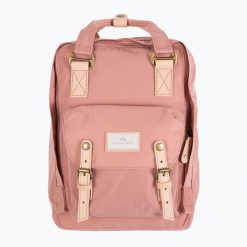 Plecak miejski Doughnut Macaroon 16. Czerwone plecaki męskie Doughnut, bez wzorów, z materiału, eleganckie. Za 419.99 zł.