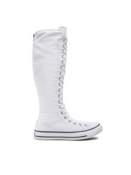 Converse Trampki Chuck Taylor All Star Xx-Hi A10456C Biały. Białe trampki i tenisówki damskie Converse, bez wzorów, z materiału, bez zapięcia. W wyprzedaży za 289.99 zł.