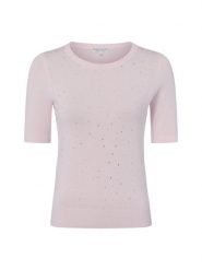 Marie Lund sweter z krótkim rękawem Kobiety wiskoza różowy, XXXL. Czerwone swetry nierozpinane damskie Marie Lund, bez wzorów, z dzianiny, bez kołnierzyka, bez ramiączek. Za 149.95 zł.