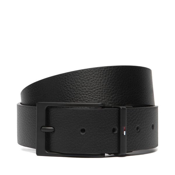 Pasek Męski Tommy Hilfiger. Czarne paski męskie Tommy Hilfiger. Za 219.99 zł.