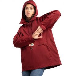 Kurtka turystyczna damska Fjallraven Vardag Anorak. Żółte kurtki sportowe damskie Fjällräven, m, bez wzorów, z softshellu, bez ramiączek, bez kaptura, trekkingowe. Za 644.99 zł.