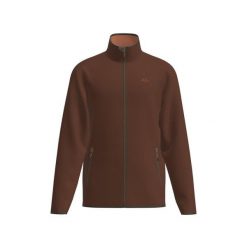 Polar Swedteam. Brązowe bluzy sportowe męskie SWEDTEAM, bez wzorów, z polaru, bez kaptura, outdoorowe. Za 470.00 zł.