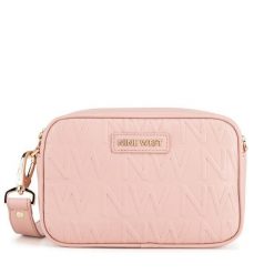 Torebka Nine West. Czerwone listonoszki damskie Nine West, bez wzorów, bez dodatków. Za 219.99 zł.