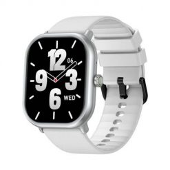 Smartwatch Zeblaze GTS 3 PRO (Biały). Białe, cyfrowe smartbandy Zeblaze, z aplikacjami, ze skóry. Za 109.00 zł.