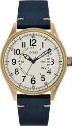 Zegarek Guess Zegarek męski Guess W1102G2 czarny. Czarne zegarki męskie Guess, z aplikacjami. Za 450.00 zł.