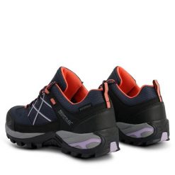 Trekkingi Regatta. Niebieskie obuwie sportowe damskie Regatta, bez wzorów, bez zapięcia, trekkingowe. Za 309.99 zł.