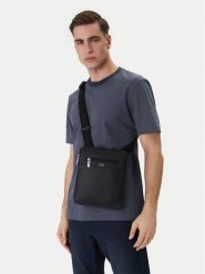 BOSS Saszetka Lewys Envelope 50562933 Czarny. Czarne saszetki i nerki męskie Boss, bez wzorów, ze skóry. Za 449.99 zł.