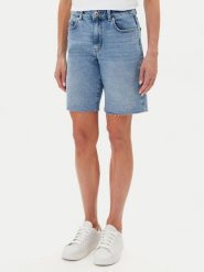 Vero Moda Szorty jeansowe Cleo 10329547 Niebieski Regular Fit. Niebieskie szorty damskie Vero Moda, bez wzorów, z bawełny. Za 109.99 zł.