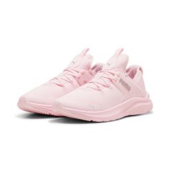 Buty Sportowe Damskie Puma Softride One4All. Białe obuwie sportowe damskie Puma, bez wzorów, bez zapięcia, trekkingowe. W wyprzedaży za 239.00 zł.