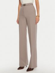 Marciano Guess Spodnie materiałowe Celia 4BGB03 7046A Beżowy Regular Fit. Brązowe spodnie materiałowe damskie Marciano Guess, z aplikacjami, z materiału. Za 429.99 zł.