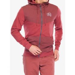 Bluza z kapturem męska E9 Zeta. Czerwone bluzy męskie E9, m, bez wzorów, bez ramiączek, z kapturem. Za 398.99 zł.