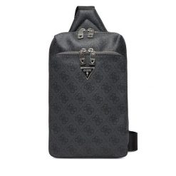 Saszetka Guess. Szare saszetki i nerki męskie Guess, z aplikacjami. Za 259.99 zł.