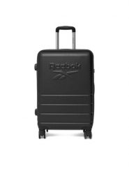 Reebok Walizka średnia CEOWB-RBK-WAL-001-CCC-M Czarny. Czarne walizki męskie Reebok, bez wzorów, z tworzywa sztucznego, średnie. Za 299.99 zł.
