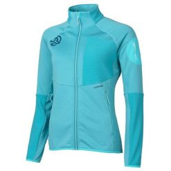 Bluza damska z kapturem Ternua Ragger. Niebieskie bluzy damskie TERNUA, bez wzorów, bez ramiączek, z kapturem. Za 409.25 zł.