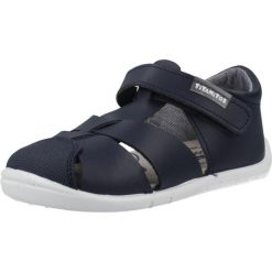 Sandały TITANITOS L500 FELIX Niebieski. Niebieskie buty zimowe męskie TITANITOS, bez wzorów, ze skóry, bez zapięcia. Za 166.99 zł.
