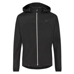 Kurtka wodoodporna Agu Go Essential. Czarne kurtki sportowe damskie AGU, s, bez wzorów, z materiału, bez ramiączek, z kapturem, rowerowe. Za 319.00 zł.