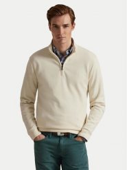 Polo Ralph Lauren Sweter 710P04056003 Écru Regular Fit. Białe swetry męskie Polo Ralph Lauren, m, bez wzorów, z syntetyku, bez kołnierzyka, bez ramiączek. Za 737.99 zł.