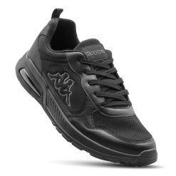 Buty sportowe męskie Kappa TURPIN. Czarne buty sportowe męskie Kappa, bez wzorów, bez zapięcia. Za 159.00 zł.
