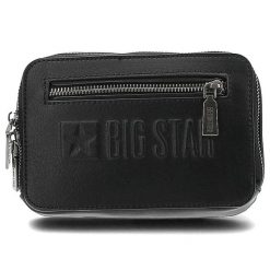 Czarna Torba Big Star Męska Saszetka Na Pasku. Czarne saszetki i nerki męskie Big Star Accessories, ze skóry ekologicznej, na ramię, małe. Za 119.00 zł.